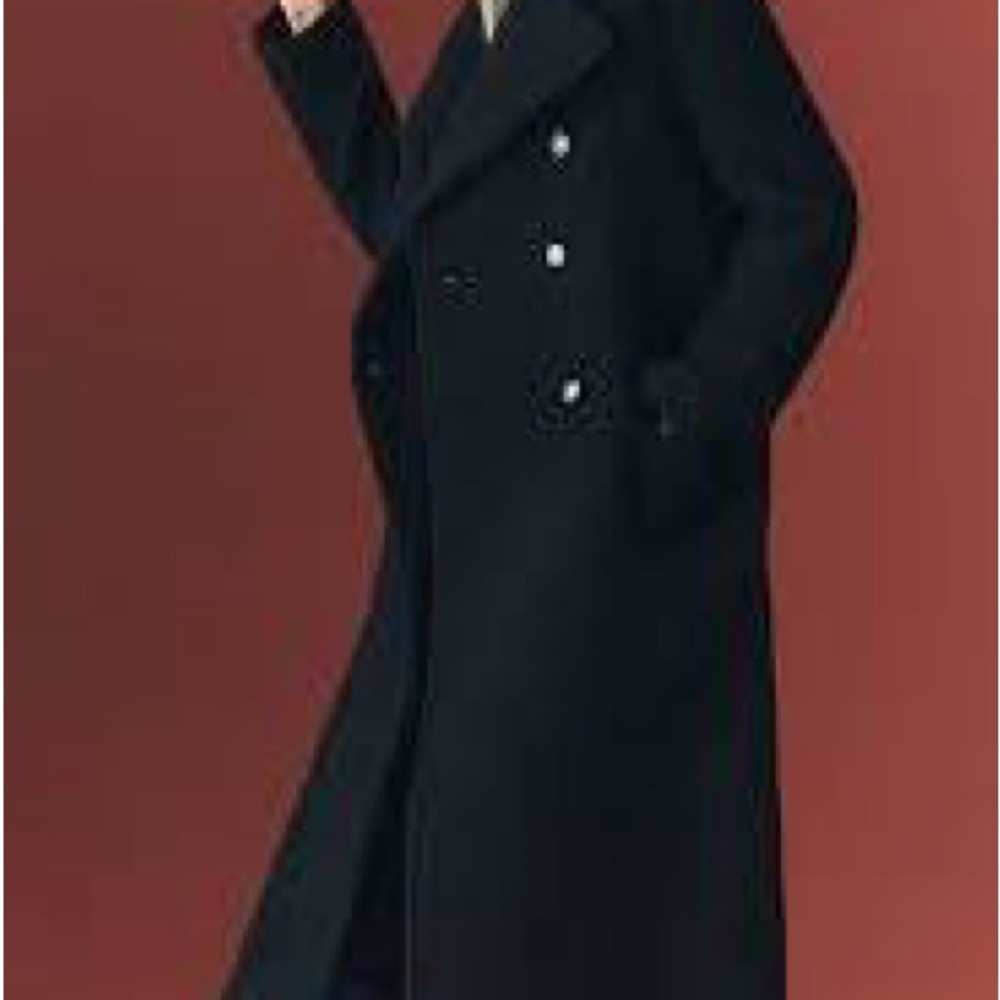 NWT Gorgeous Anthropologie Maeve Wool Double Breasted Coat